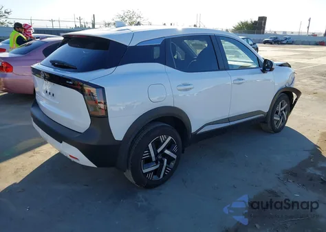 2025 Nissan Kicks Sv Fwd из США, поврежденный, VIN 3N8AP6CA6SL358222